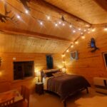 Spacious, vaulted ceilings in every cabin...