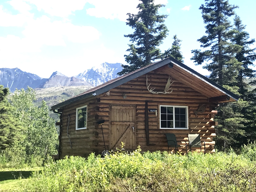 Enjoy a weekend retreat near Lake Louise, Alaska with Little Bear Getaway Cabins.